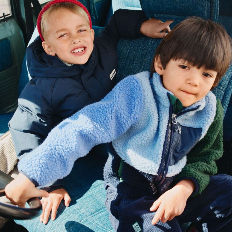 Veste polaire Nolan Classic Navy Multi Mix (4 ans) Liewood Ambiance 7