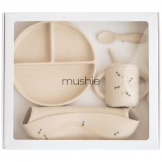Coffret repas en silicone Bee (4 pièces) - Mushie
