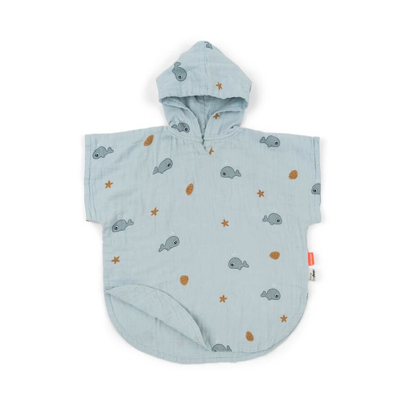 Poncho de plage Wally Bleu (60 cm) Done by Deer