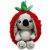 Variation Gris, rouge du produit Peluche Les Flipetz Tartlet le Koala-Framboise de la marque Les Déglingos