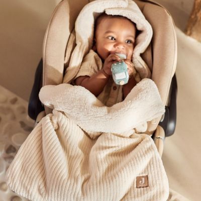 Nid d'ange passe sangle Cloudy Rib Oatmeal (groupe 0+)