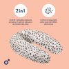 Coussin de maternité Buddy Leopard Cream Doomoo Ambiance 4