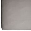 Drap housse pur coton Gris tourterelle (70 x 140 cm) - Kadolis