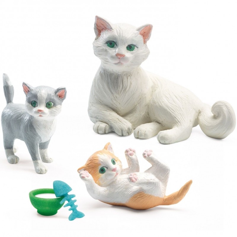 Figurines Les chats Djeco