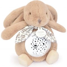 Veilleuse musicale projections d'étoiles beige sable (24 cm) - Doudou et Compagnie