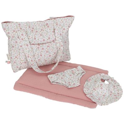 Sac à langer et accessoires pour poupée Little Dutch