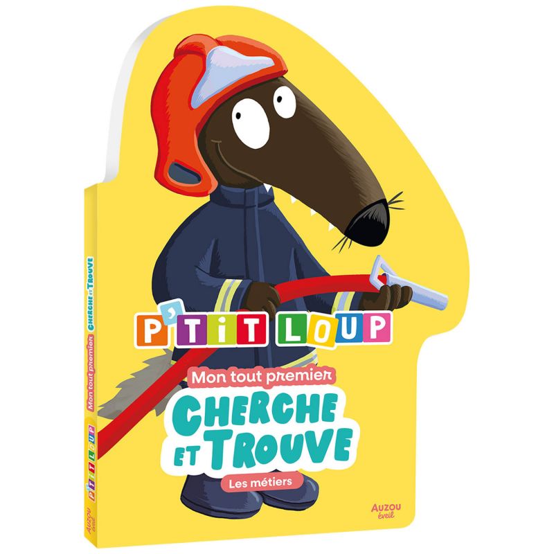Livre P'tit Loup Mon tout premier cherche et trouve Les métiers Auzou Editions Produit 1
