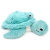 Peluche Sauvenou maman et bébé Les Ptipotos Aqua (29 cm) Les Déglingos Produit 2