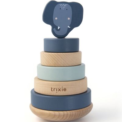 Tour à empiler en bois Mrs. Elephant  par Trixie