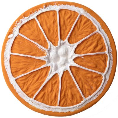 Clémentino l'orange en latex d'hévéa  par Oli & Carol