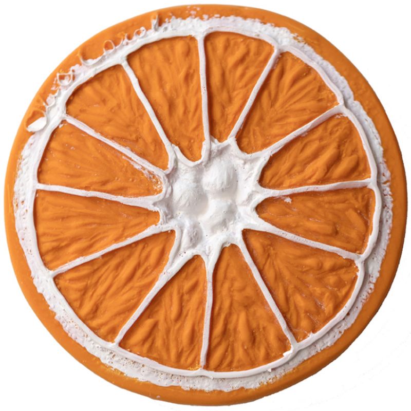 Clémentino l'orange en latex d'hévéa Oli & Carol