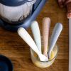 Lot de 4 cuillères silicone 1er âge Natural set Béaba Ambiance 2