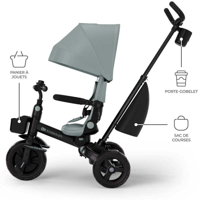 Tricycle évolutif Aveo 2 Plus Green Kinderkraft Produit 3