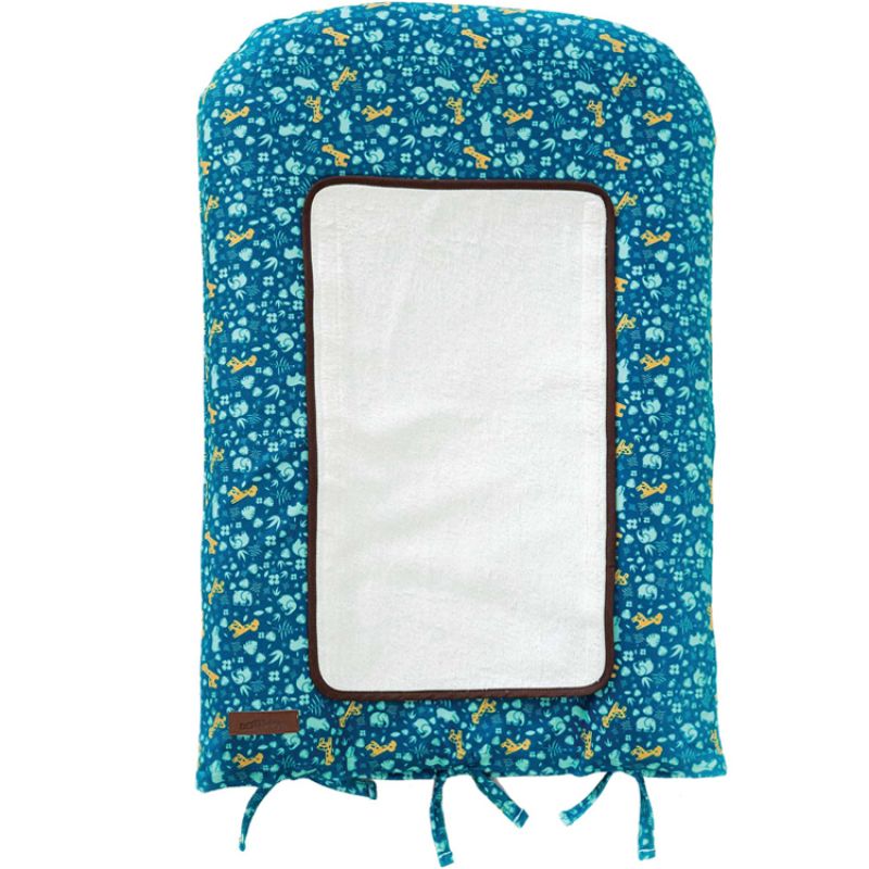 Matelas à langer + 2 carrés éponges Zanimo (50 x 75 cm) Domiva