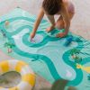 Serviette de plage 2 en 1 Safari (140 x 70 cm) Quut Ambiance 4