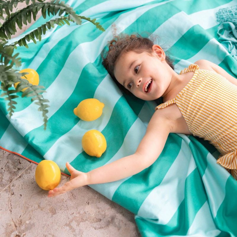 Serviette de plage 2 en 1 Safari (140 x 70 cm) Quut Ambiance 5