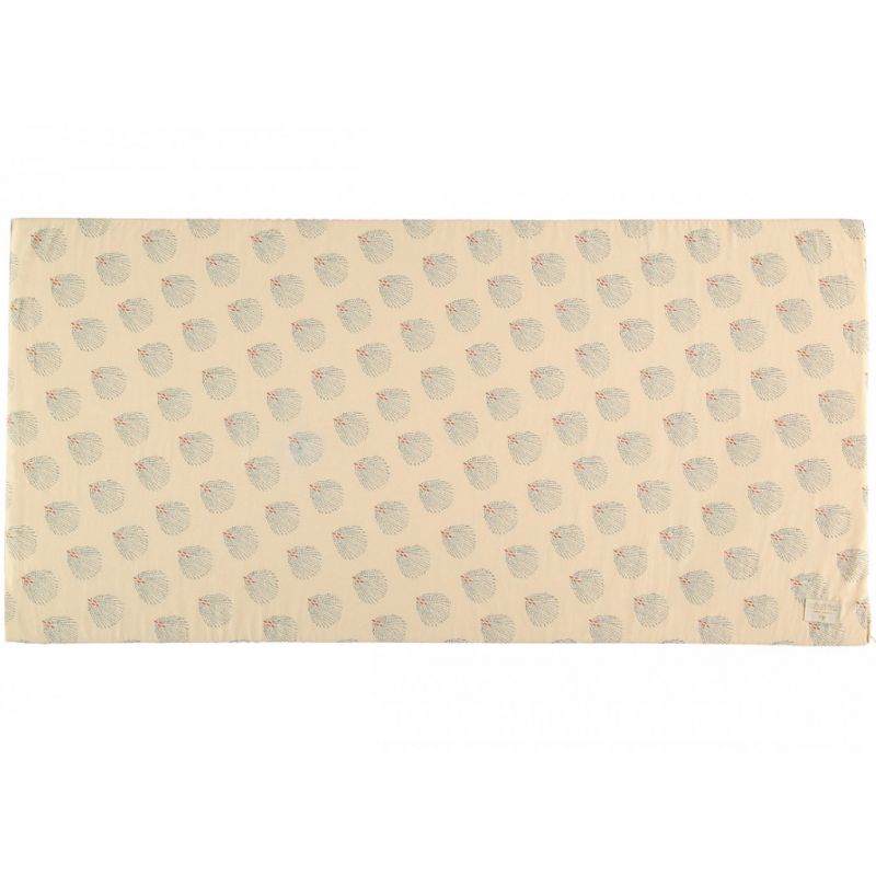 Matelas de sol St Barth Blue gatsby Cream (60 x 120 cm) Nobodinoz