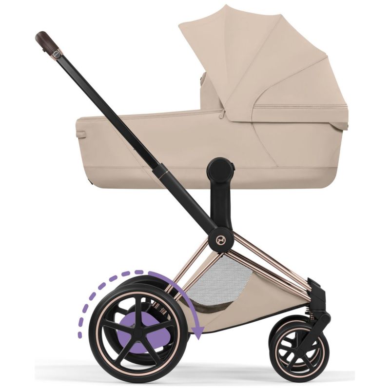 Nacelle pliable luxe PRIAM 2026 Cozy Beige Cybex Produit 7