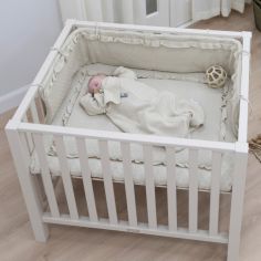 Tour de lit Mood Warm linen (pour lits 60 x 120 ou 70 x 140 cm)