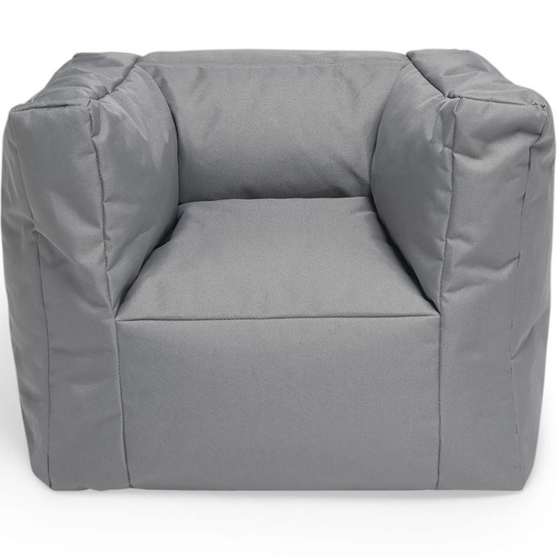 Fauteuil imperméable Bean bag Storm gris (45 x 40 x 36 cm) - Reconditionné Jollein