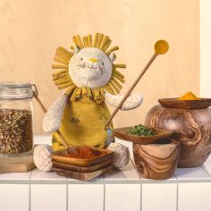 Peluche musicale lion Sous mon baobab (28 cm)