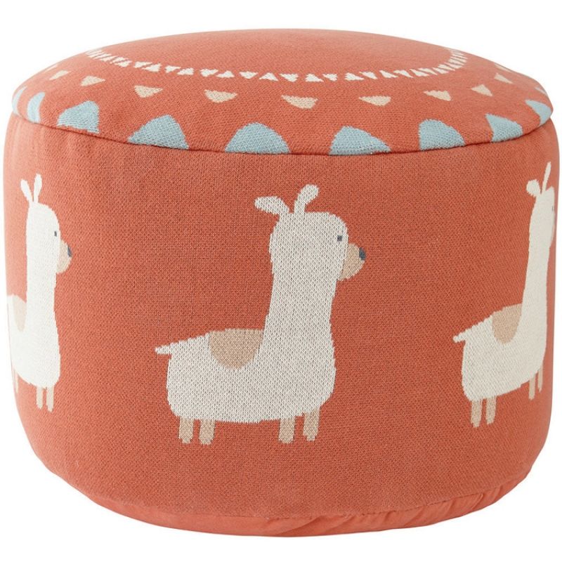 Pouf corail Moris & Sacha Noukie's