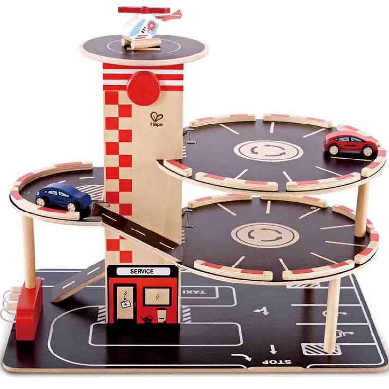 Garage et station service en bois Hape