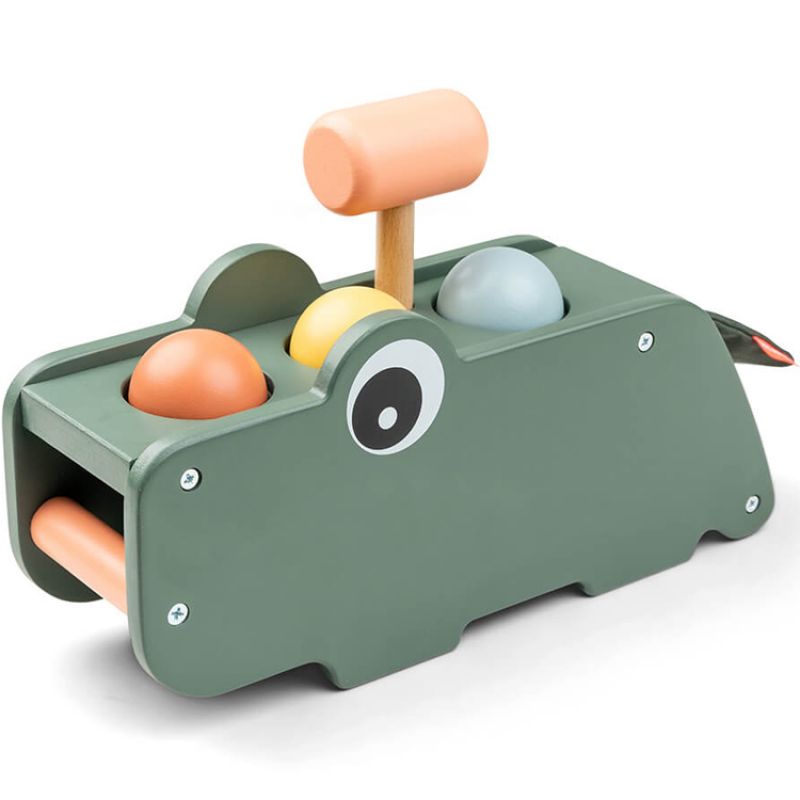 Jeu de marteau Croco vert - Reconditionné Done by Deer Produit 1