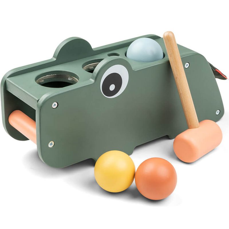 Jeu de marteau Croco vert - Reconditionné Done by Deer Produit 3