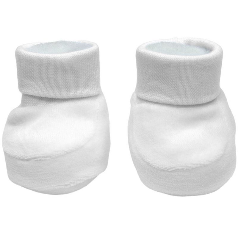 Chaussons chaussettes blanc (3-6 mois) Cambrass