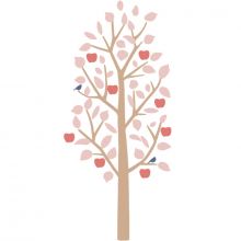 Sticker mural Small Apple Tree rose (140 cm)  par Mimi'lou