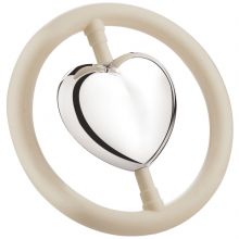 Hochet anneau Coeur  par Zilverstad