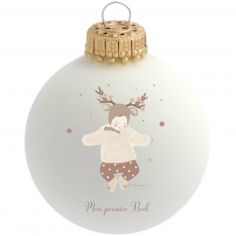 Boule de Noël Mon 1er Noël Les Yeux Fripons - Baubels