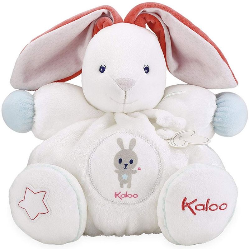Doudou attache sucette Imagine Patapouf Lapinou crème (28 cm) Kaloo