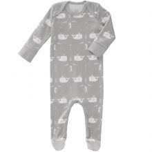 Pyjama léger Baleine grise (3-6 mois)  par Fresk