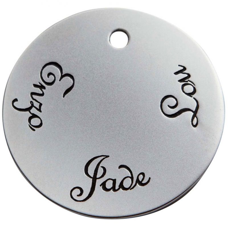 Grande médaille Maman personnalisable (plaqué argent rhodié) Alomi