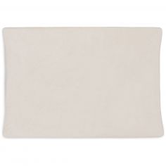 Lot de 2 housses de matelas à langer Milky en éponge Coffee-Ivory (50 x 70 cm)