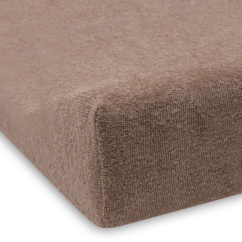 Lot de 2 housses de matelas à langer Milky en éponge Coffee-Ivory (50 x 70 cm) Jollein Produit 5
