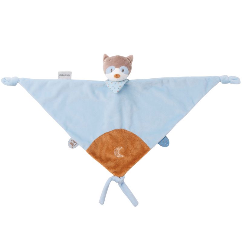 Maxi doudou attache sucette Bob le raton laveur (65 x 35 cm) Nattou