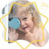 Lot de jouets de bain : livre de bain + stickers (20 pièces)  par Badabulle