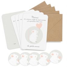 Lot de 5 cartes de la petite souris  par Zü