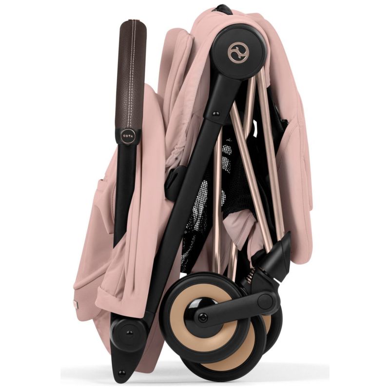 COŸA Style 2026 Poussette ultra-compacte et Châssis Rose Gold Peach Pink Cybex Produit 8