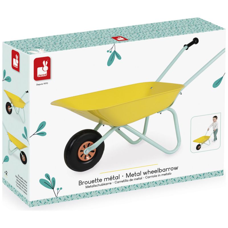 Brouette en métal Happy Garden Janod Packaging 9