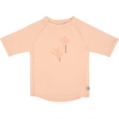 T-shirt anti-UV Lässig Hippocampe caramel