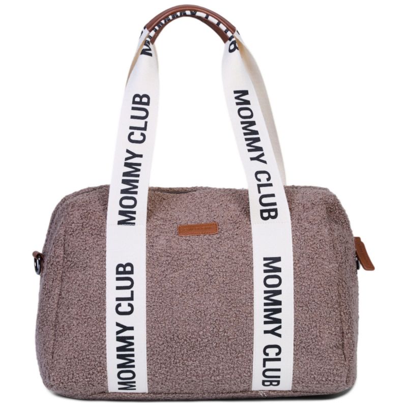 Sac à langer Mommy Club Signature Teddy Soft Brown Childhome Produit 1