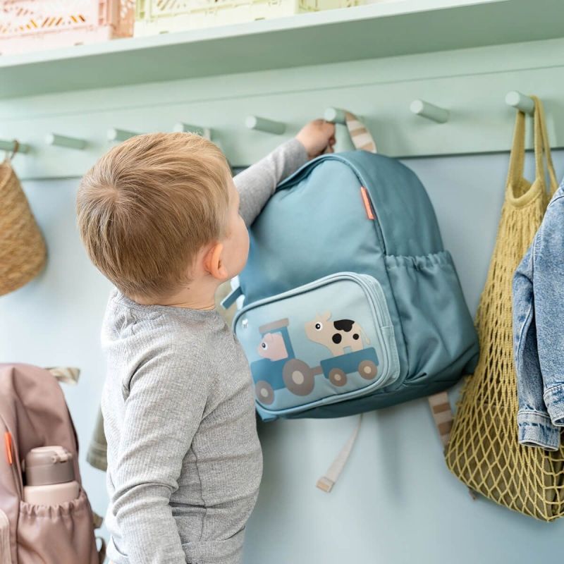Sac à dos enfant Tiny farm Bleu Done by Deer Ambiance 7