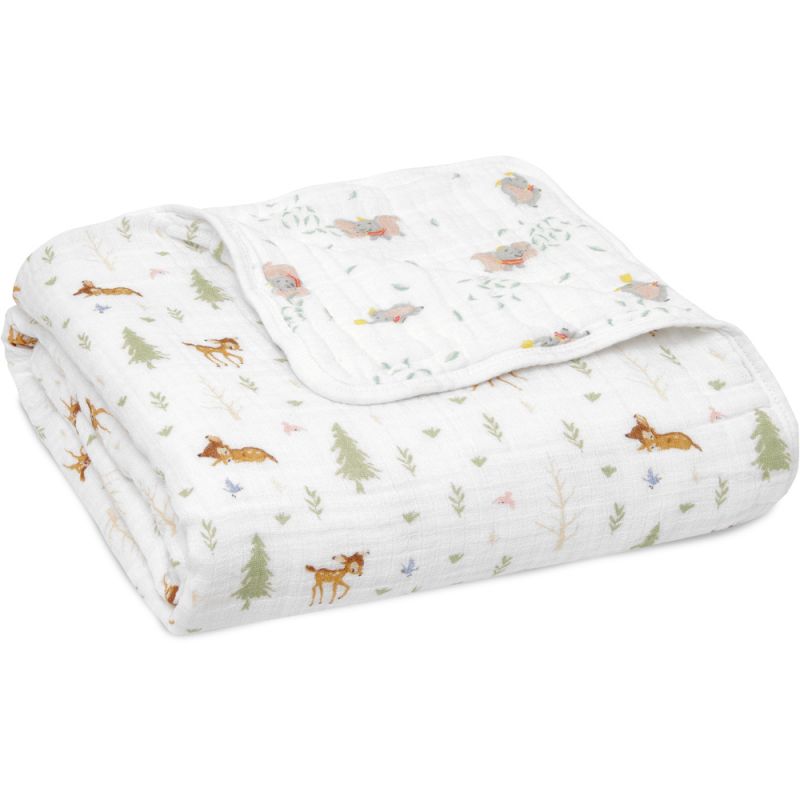 Couverture en coton essentials bambi disney + friends (112 x 112 cm) aden + anais
