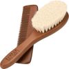 Brosse et peigne marron BAMBAM Produit 1