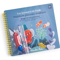 Peinture pinceau magique Les aventures des Paulie