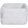 Panier de toilette Sierra Blanc Cassé (18 x 18 cm) Baby's Only Produit 1